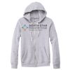 Adult Triblend Full-Zip Fleece Hooded Sweatshirt Thumbnail